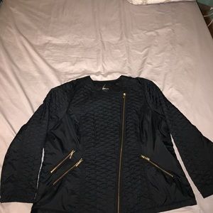 Lane Bryant light spring quilt jacket